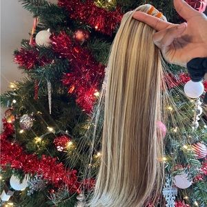 Raw hair dyed - Silky Straight 16”18”